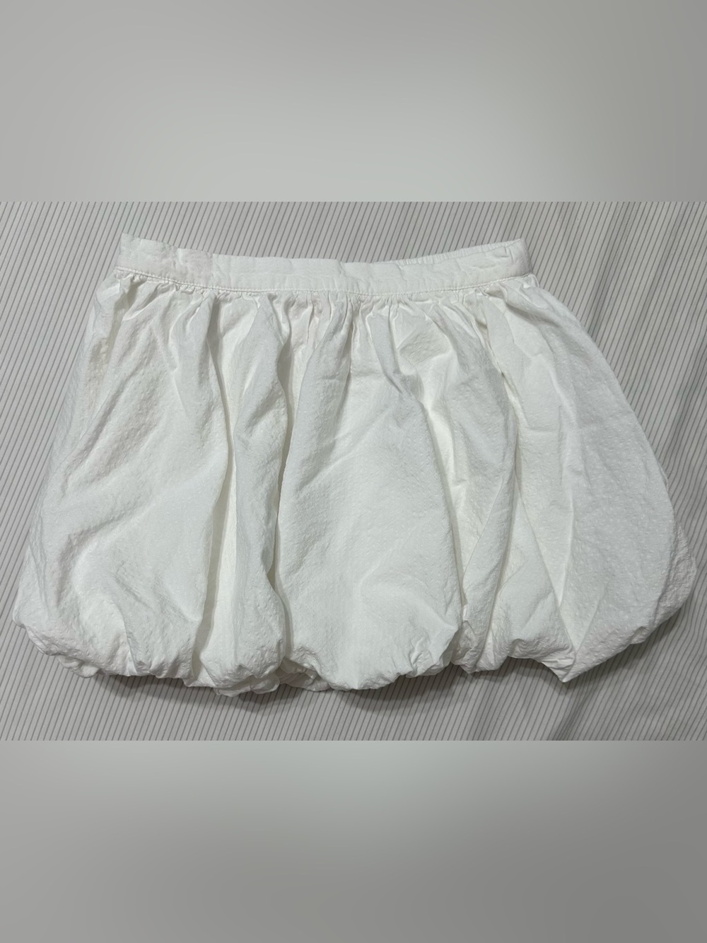 Cat & Jack Girls White Bubble Skirt - Size L (10/12) NWOT